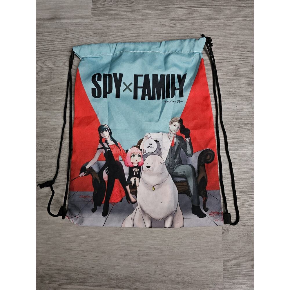 Spy X Family Drawstring Bag Backpack